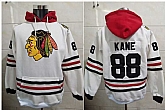 Blackhawks 88 Patrick Kane New White All Stitched Pullover Hoodie,baseball caps,new era cap wholesale,wholesale hats